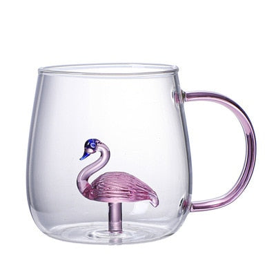 Cartoon Animal Shape Glass